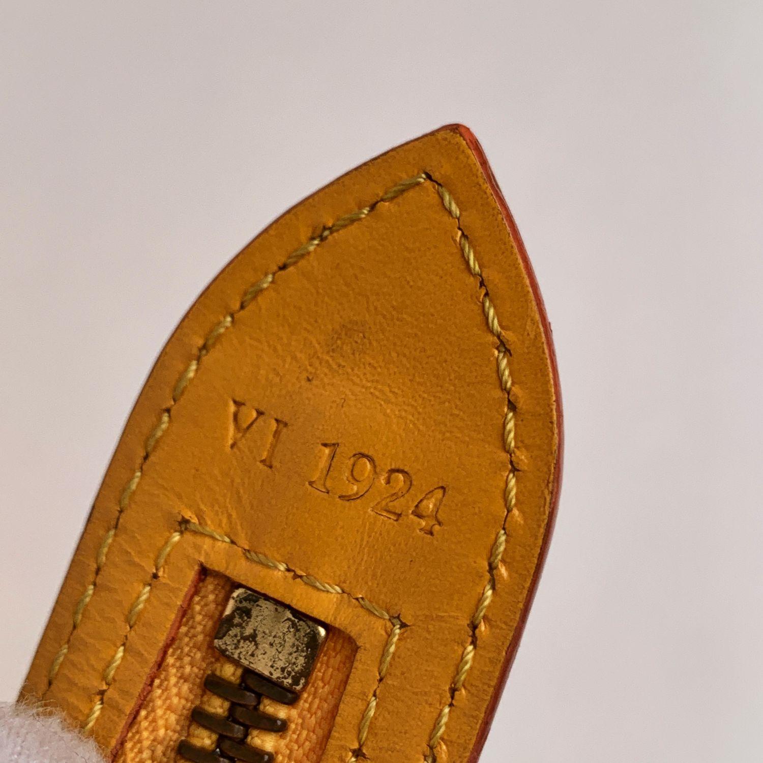 Louis Vuitton Vintage Yellow Epi Leather Saint Jacques PM Bag 2
