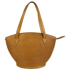 Louis Vuitton Vintage Yellow Epi Leather Saint Jacques Shoulder Bag