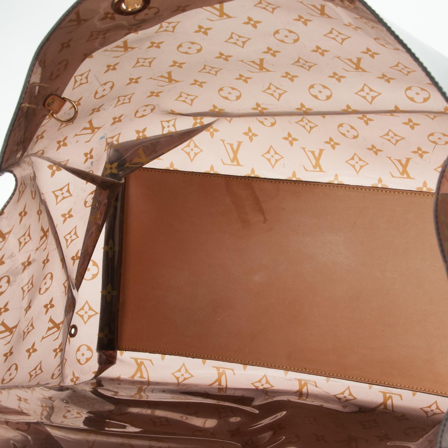 Louis Vuitton Vinyl Monogram Ambre Sac Cabas Tote Gm 5