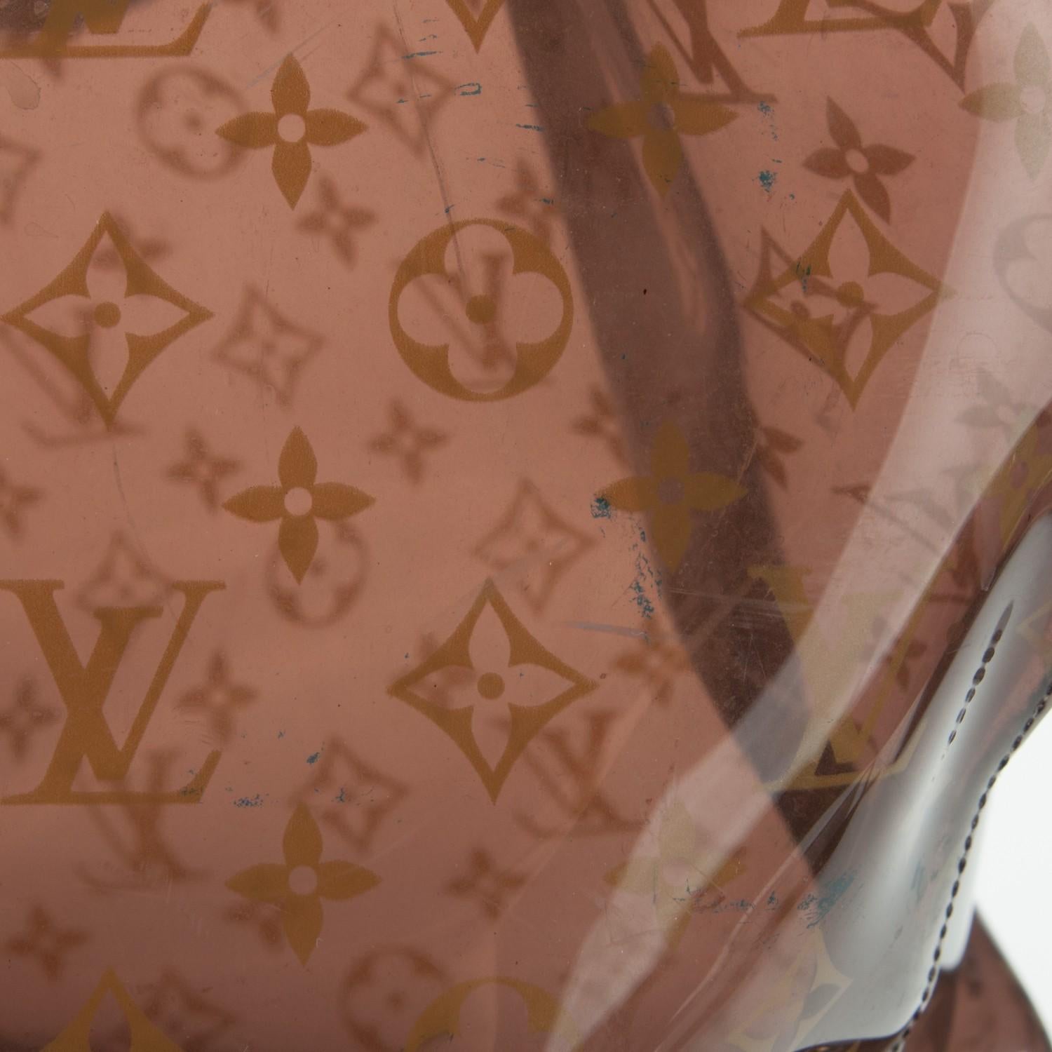 Louis Vuitton Vinyl Monogram Ambre Sac Cabas Tote Gm 2