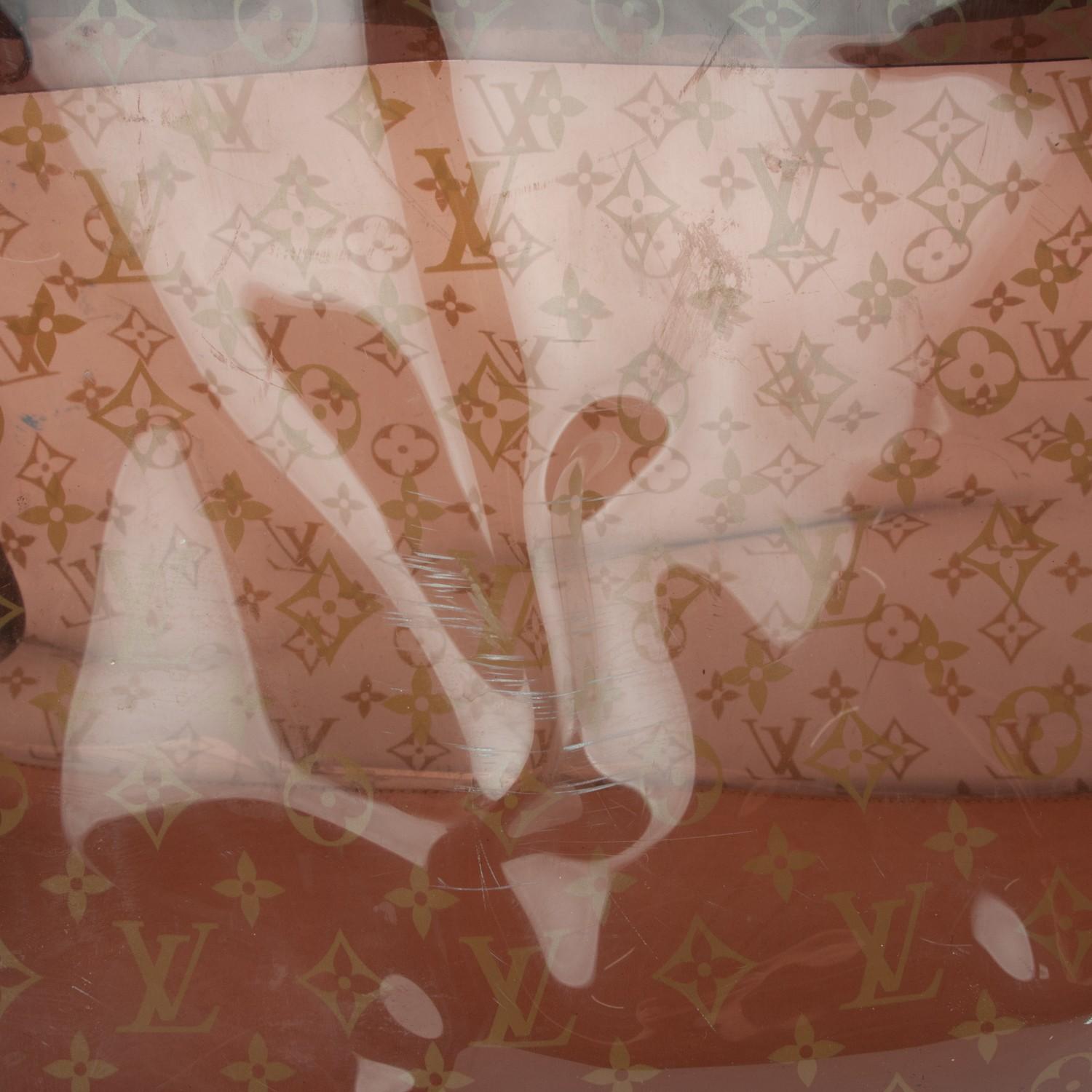 Louis Vuitton Vinyl Monogram Ambre Sac Cabas Tote Gm 4