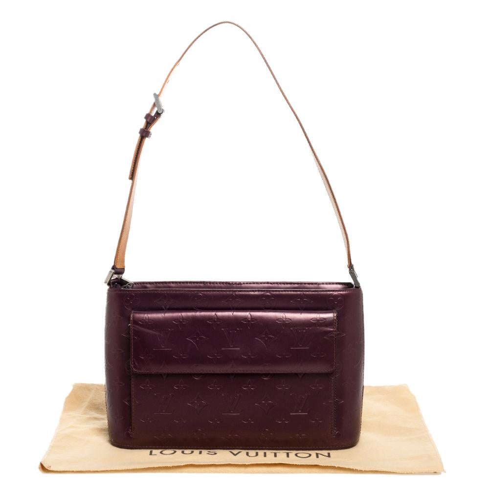 Louis Vuitton Violet Monogram Mat Leather Allston Bag 7