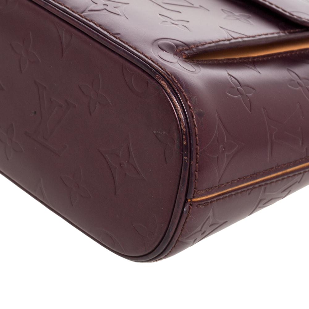 Louis Vuitton Violet Monogram Mat Leather Allston Bag 1