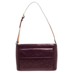 Louis Vuitton Violet Monogram Mat Leather Allston Bag