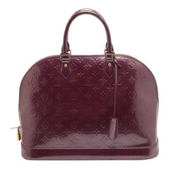 Louis Vuitton Violette Monogram Vernis Alma GM Bag