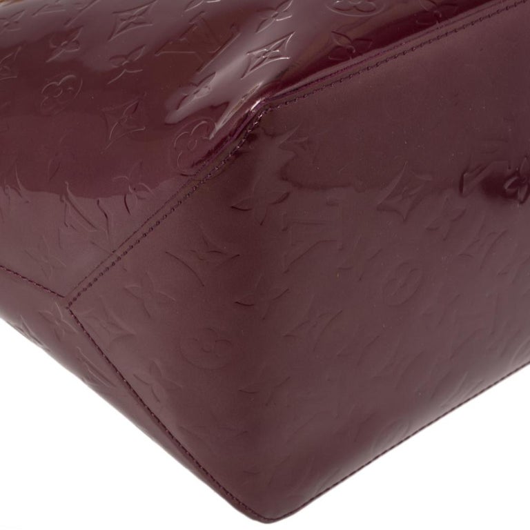 Louis Vuitton Vernis Monogram Bellevue GM - Purple Shoulder Bags
