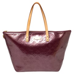 Louis Vuitton // Burgundy Vernis Bellevue Tote Bag – VSP Consignment