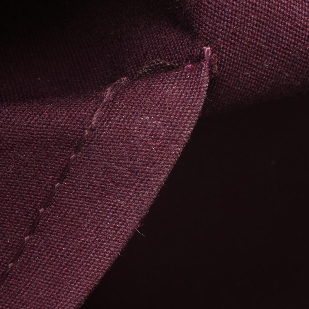 Women's Louis Vuitton Violette Monogram Vernis Bellevue PM Bag