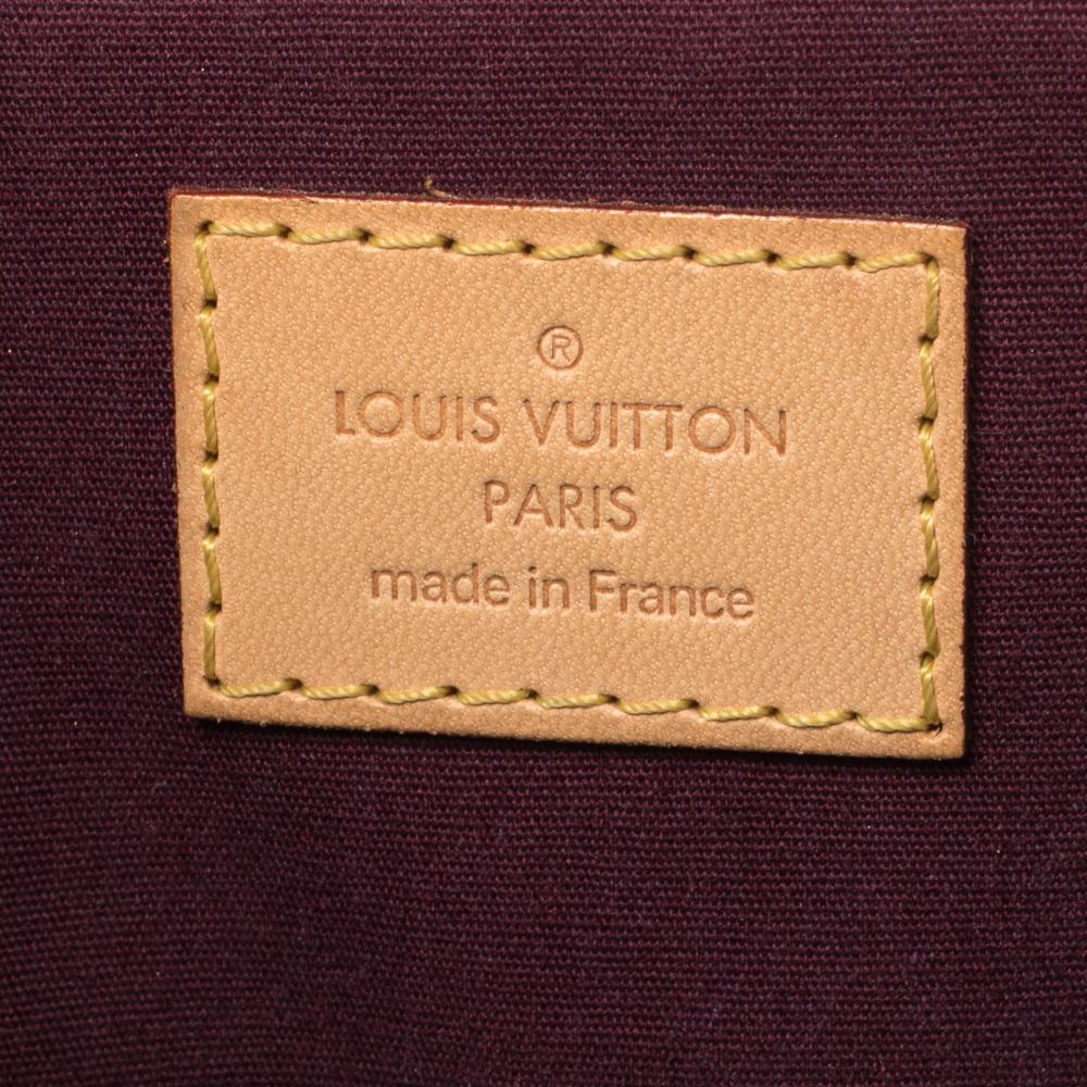 Louis Vuitton Violette Monogram Vernis Bellevue PM Bag 1