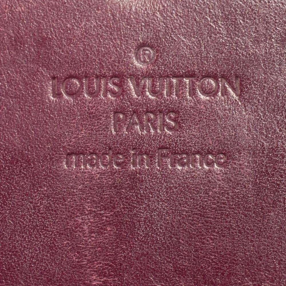 Louis Vuitton Violette Monogram Vernis Sarah Wallet 4