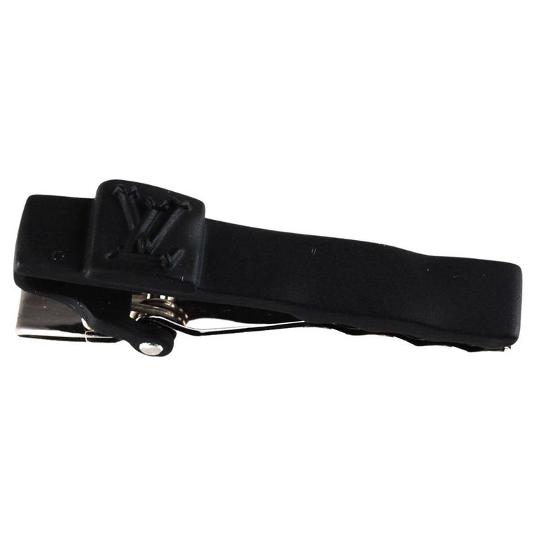 Louis Vuitton Virgil Abloah Men Black Tie Clip For Sale at 1stDibs
