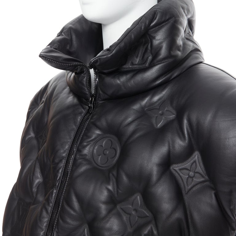 Louis Vuitton Icons Leather Jacket in Black — UFO No More