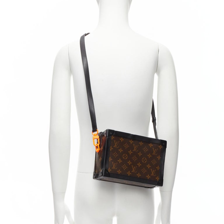 Louis Vuitton Brown, Pattern Print Monogram Soft Trunk Crossbody