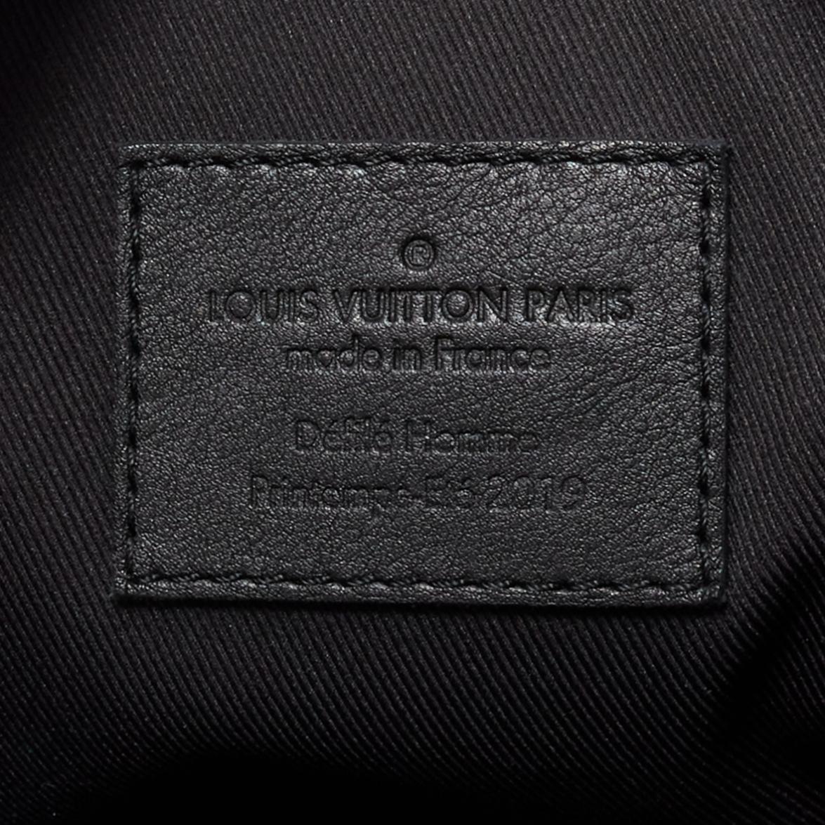 LOUIS VUITTON Virgil Abloh 2019 Solar Ray Soft Trunk monogram crossbody bag 5