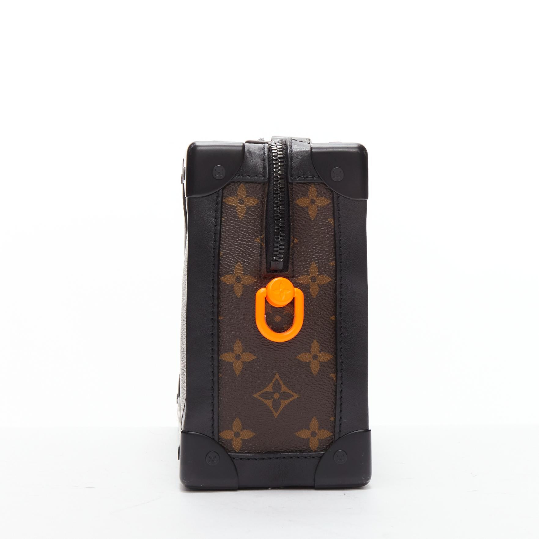 LOUIS VUITTON Virgil Abloh 2019 Solar Ray Soft Trunk monogram crossbody bag In Good Condition For Sale In Hong Kong, NT