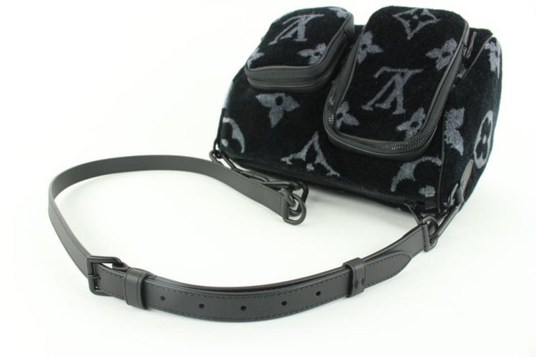 Pre-owned Lv Virgil Staff Only Limited Bag Crossbody Belt Bag In Black