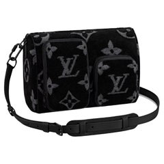 Louis Vuitton Virgil Abloh 21FW Black Monogram Tuffetage Speedy 1231lv18