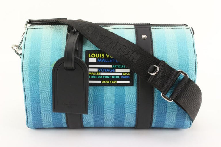 BRAND NEW-Limited edition Louis Vuitton keepall XS strap in blue