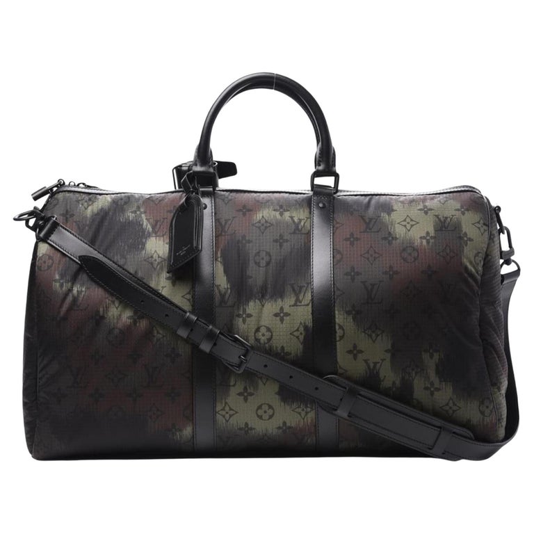 Louis Vuitton Virgil Abloh Camouflage Monogram Camo Keepall