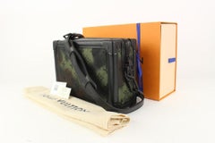 Louis Vuitton Virgil Abloh Camouflage Soft Trunk Crossbody Camo Bag 97lv38