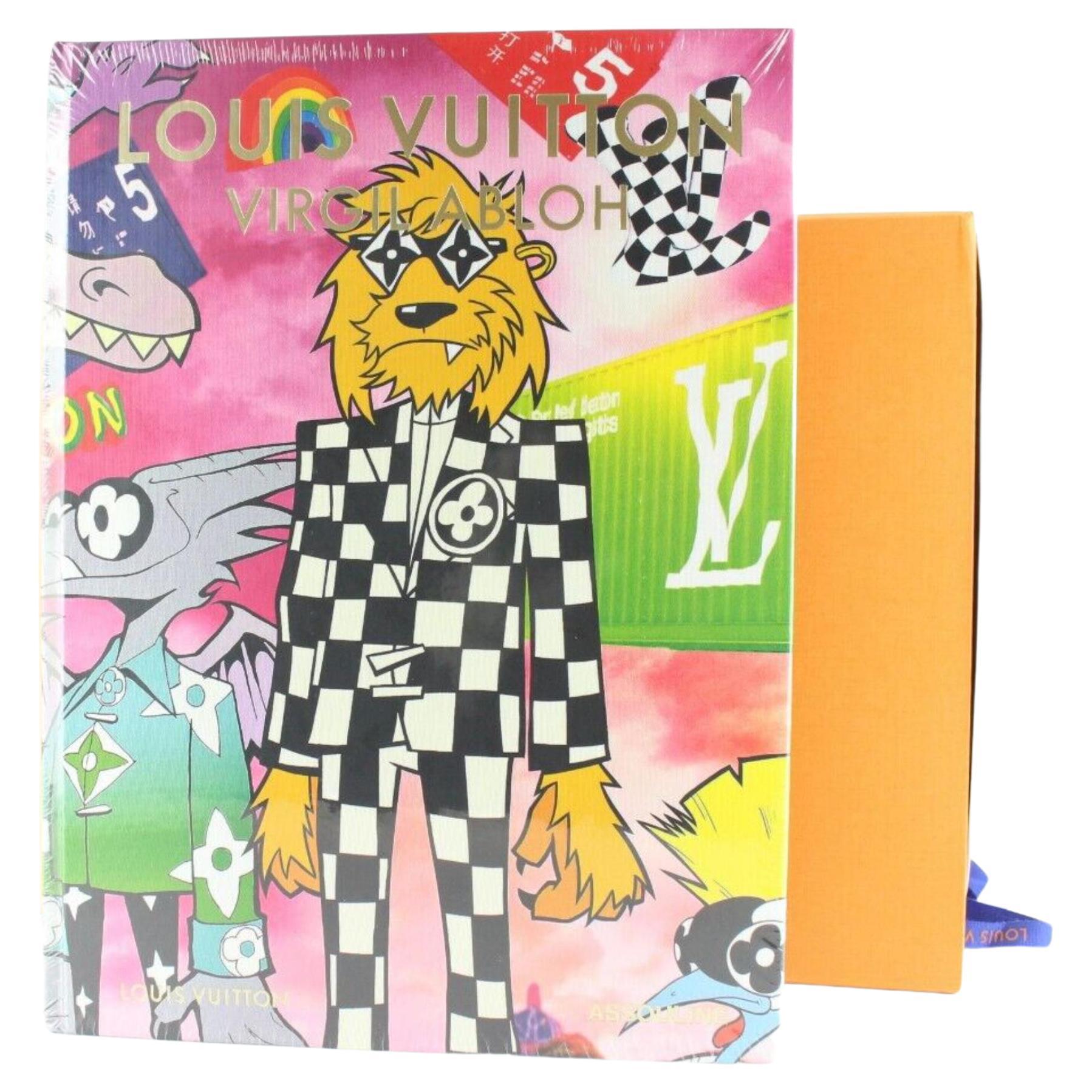 Louis Vuitton x Virgil Abloh Hardcover Cartoon Editoon Book