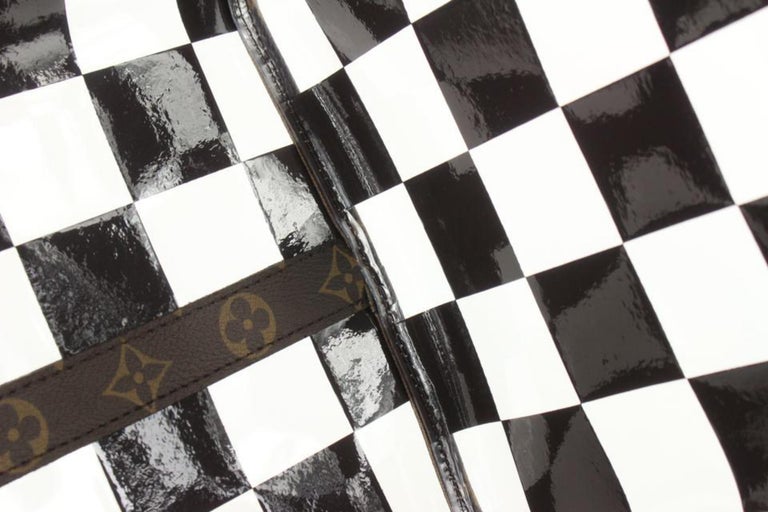 Louis Vuitton Transparent Vinyl And Monogram Canvas Chess Keepall