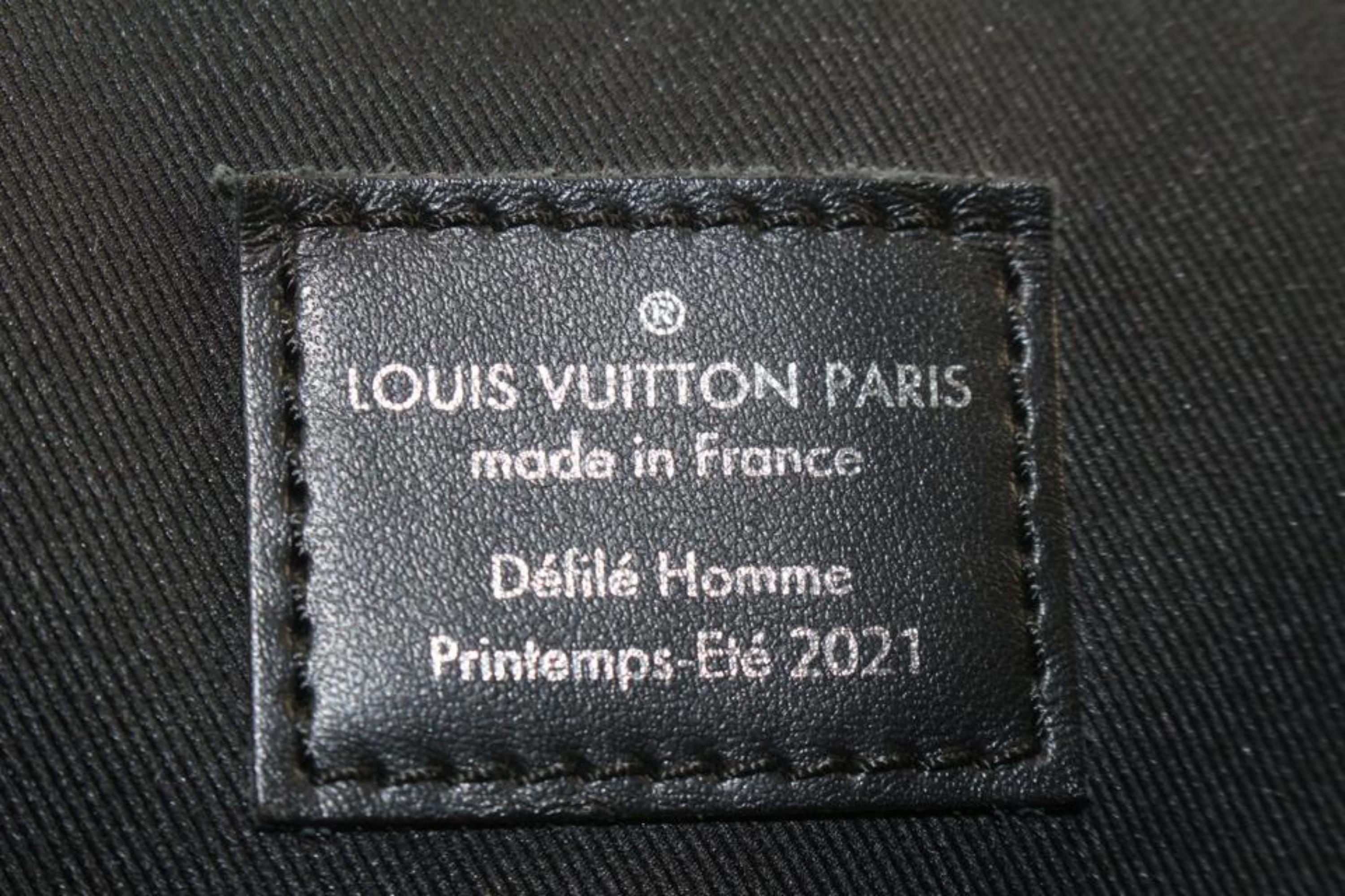 Louis Vuitton Virgil Abloh Damier Distorted Christopher Backack 49lv811s For Sale 4