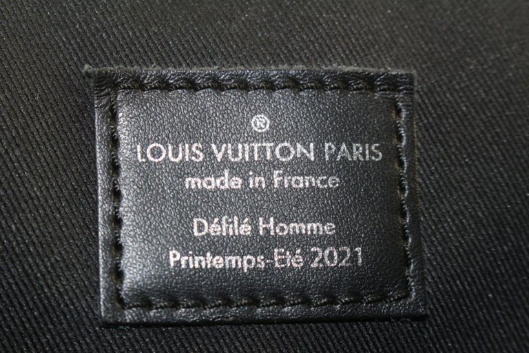 Louis Vuitton Virgil Abloh Damier Distorted Christopher Backack 49lv811s