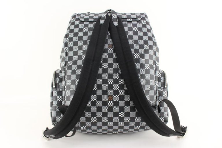 Louis Vuitton Virgil Abloh Damier Distorted Christopher Backack