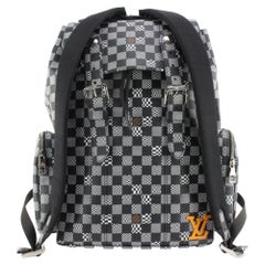 Louis Vuitton Virgil Abloh Damier Distorted Christopher Backack 49lv811s
