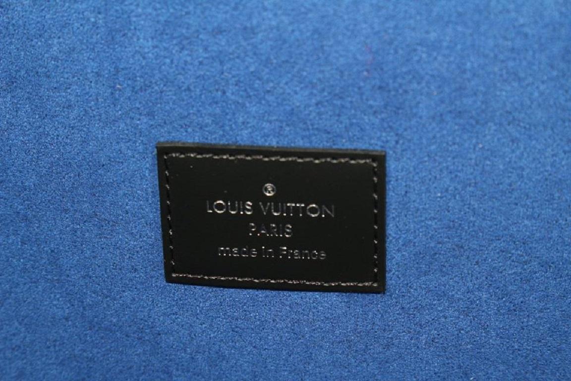 Louis Vuitton Virgil Abloh Damier Graphit Alpha Pochette GM Toilettenbeutel 99lv Damen im Angebot