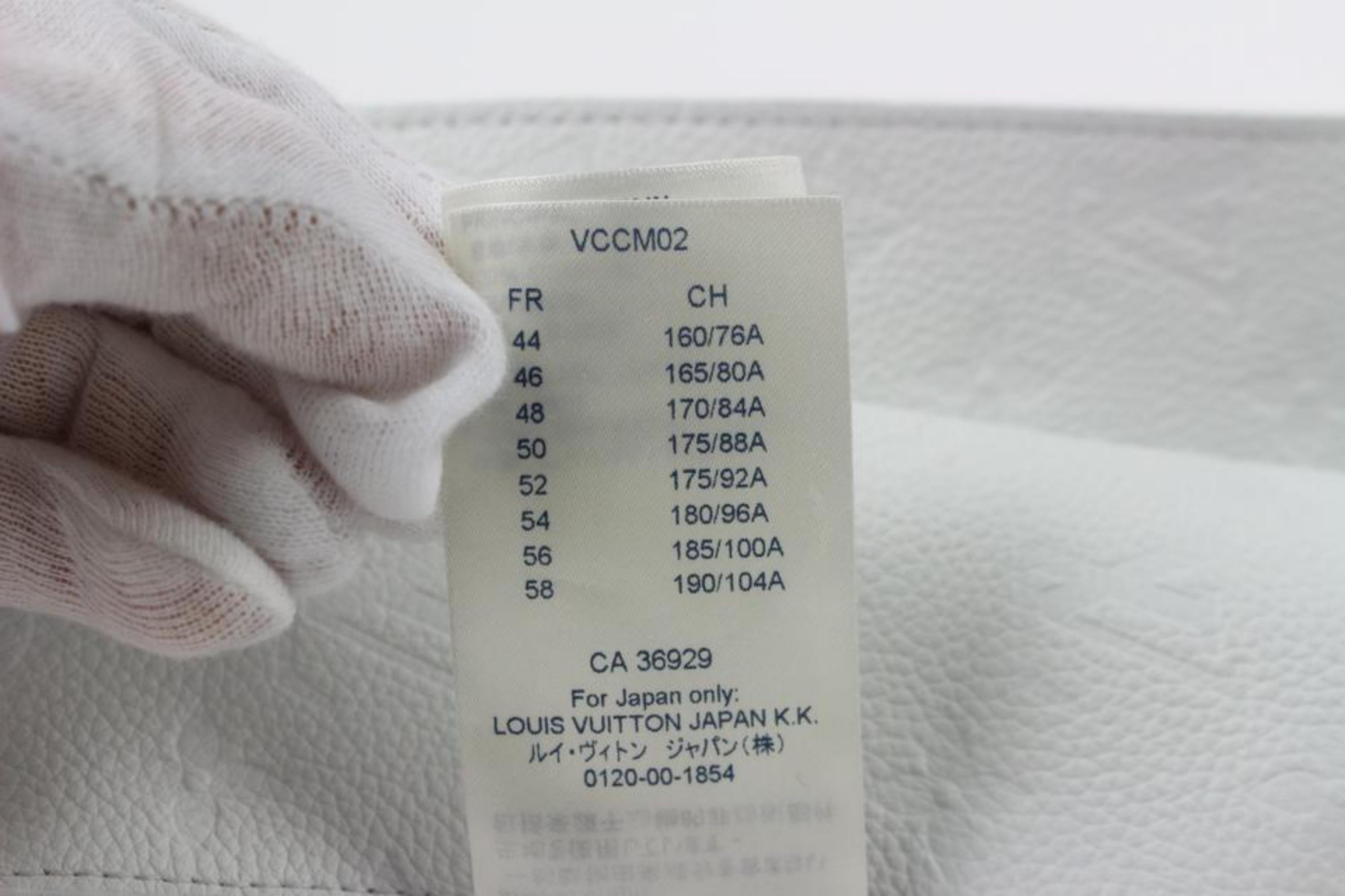 Louis Vuitton Virgil Abloh Empreinte Cut Away Vest 15lz1023 White Backpack For Sale 4