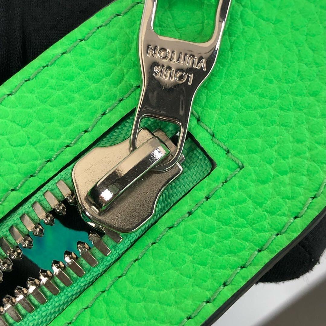 Louis Vuitton Virgil Abloh Green & Blue Monogram Illusion Leather Tote, 2022 For Sale 13