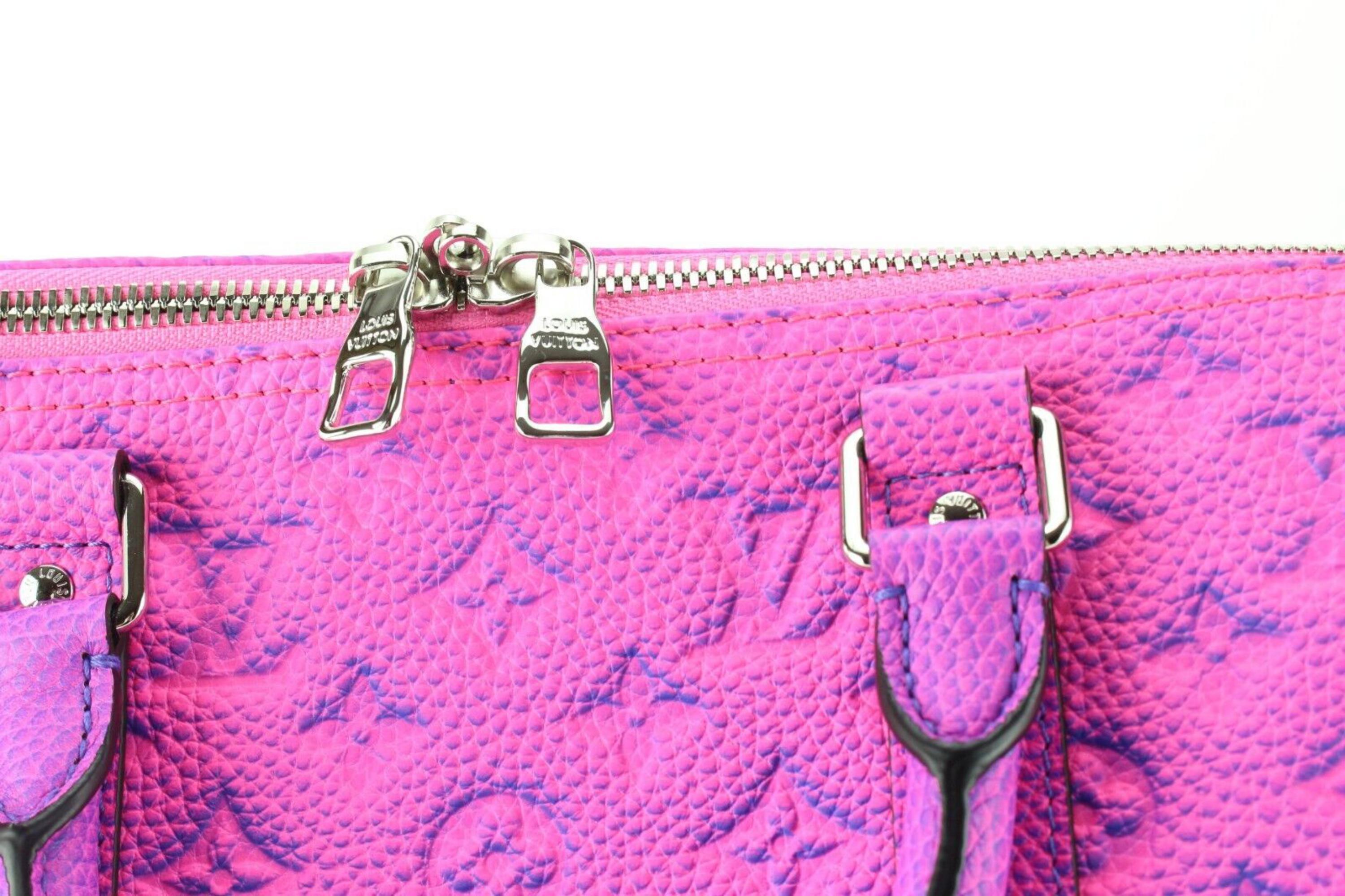 Louis Vuitton Virgil Abloh Illusion Pink Keepall Bandouliere 50 4lv516K For Sale 4