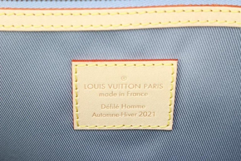 Louis Vuitton Virgil Abloh Silver Monogram Mirror Mirror Coated