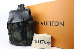 Louis Vuitton Virgil Abloh Monogram Camouflage Christopher PM Backpack Camo