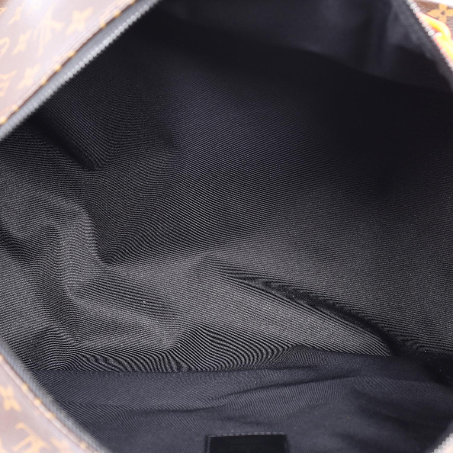Louis Vuitton Virgil Abloh Monogram Chain Keepall Bandouliere 50 Duffle In Excellent Condition For Sale In Salt Lake Cty, UT