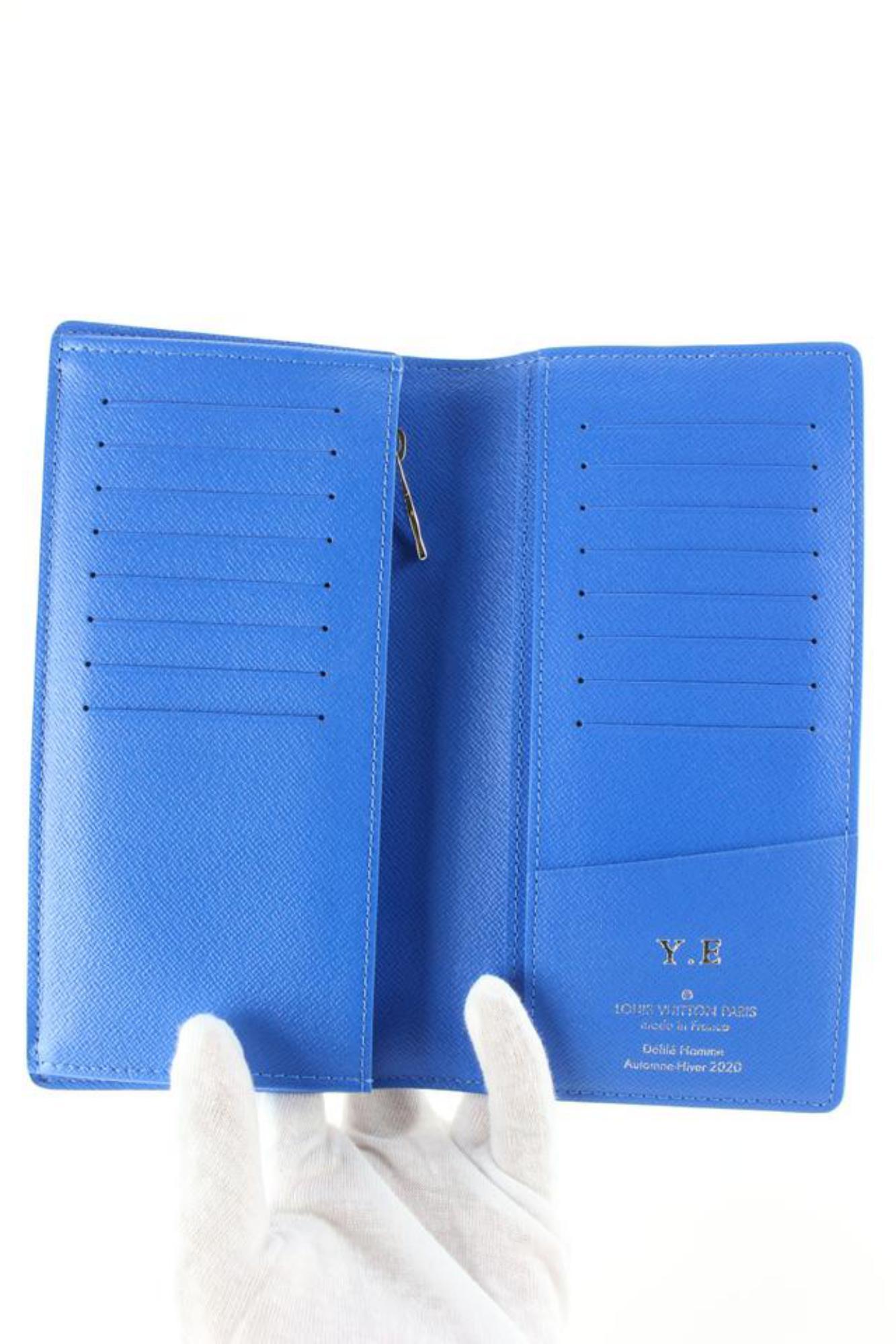 Louis Vuitton Virgil Abloh Monogram Clouds Brazza Long Wallet  6LVJ1028 6