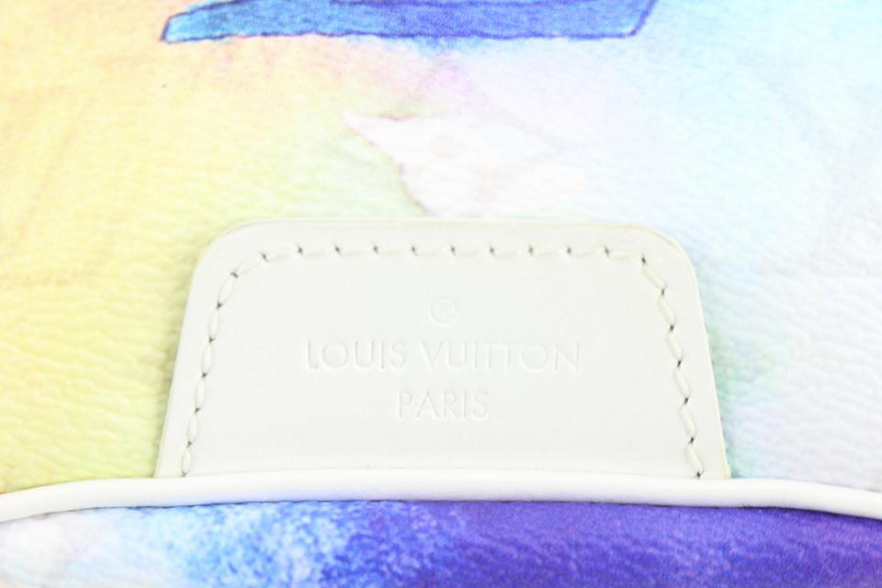 Louis Vuitton Virgil Abloh Monogram Watercolor Bumbag Fanny Pack Banana Bag 72lu 3