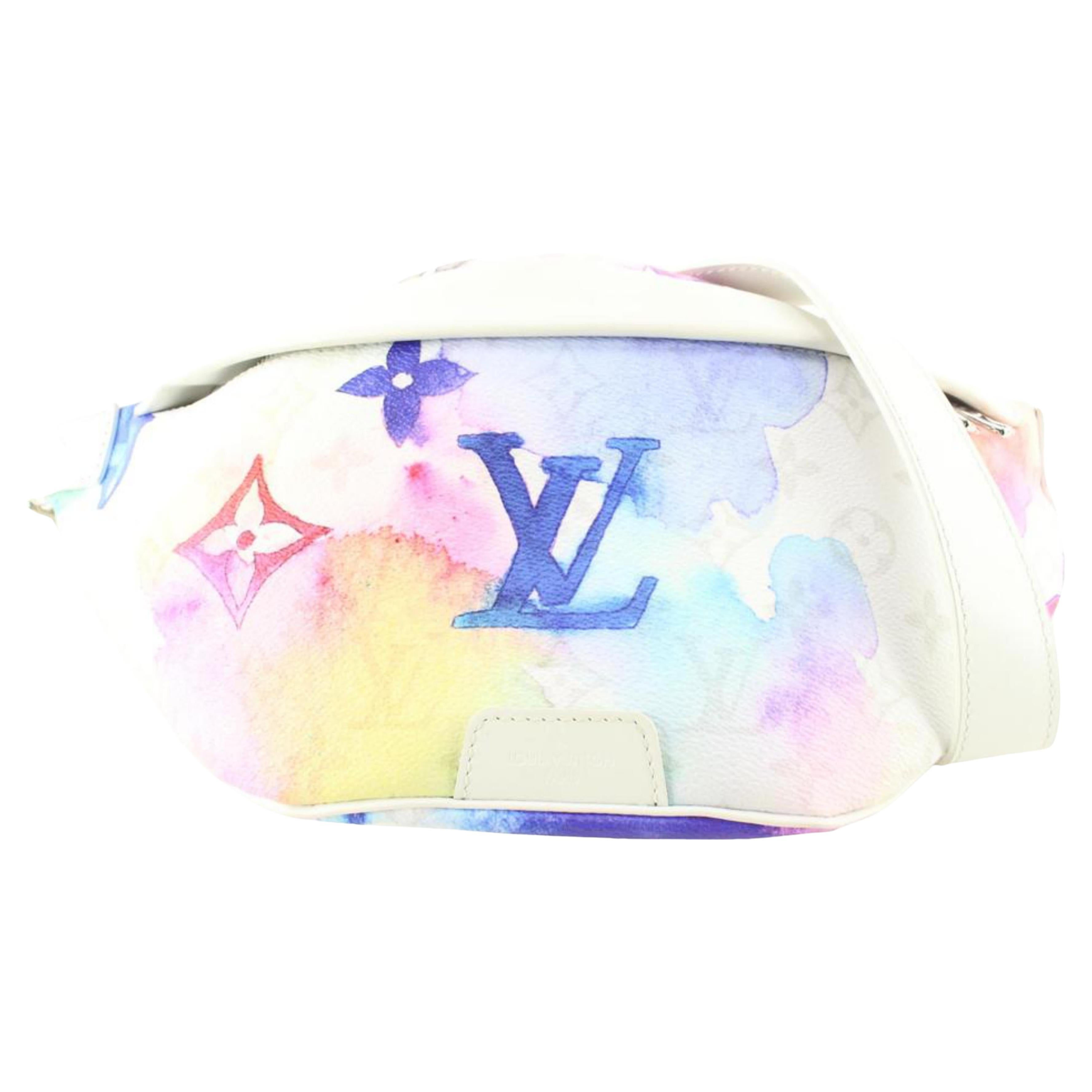 Louis Vuitton Discovery Bumbag Monogram Watercolor in Canvas with  Silver-tone - US