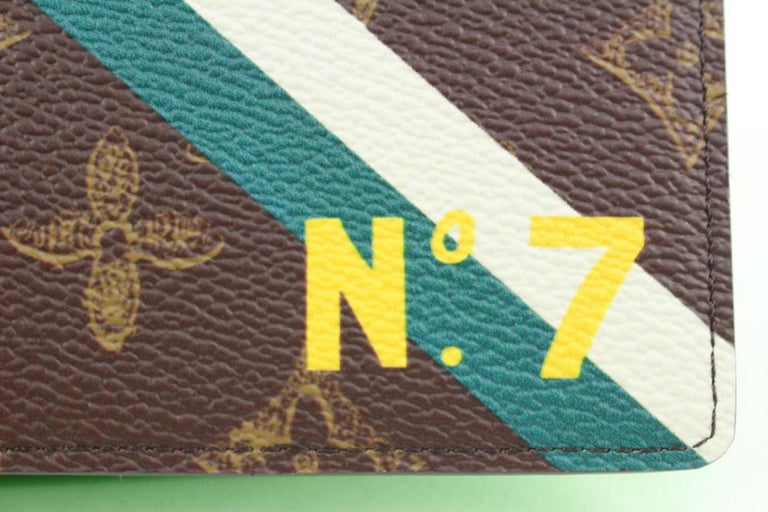 Louis Vuitton Virgil Abloh Neon Monogram Trunk L'oeil Multiple Wallet Men's  12lk at 1stDibs