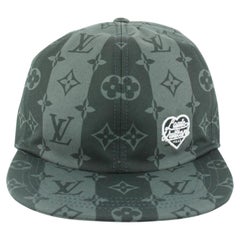 Louis Vuitton Virgil Abloh Nigo grand modèle Baseball à rayures avec monogramme fait par LV 1231lv20