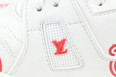 Louis Vuitton Virgil Abloh Nigo US Men's 10 White Red LV2 Made Heart Trainer 121