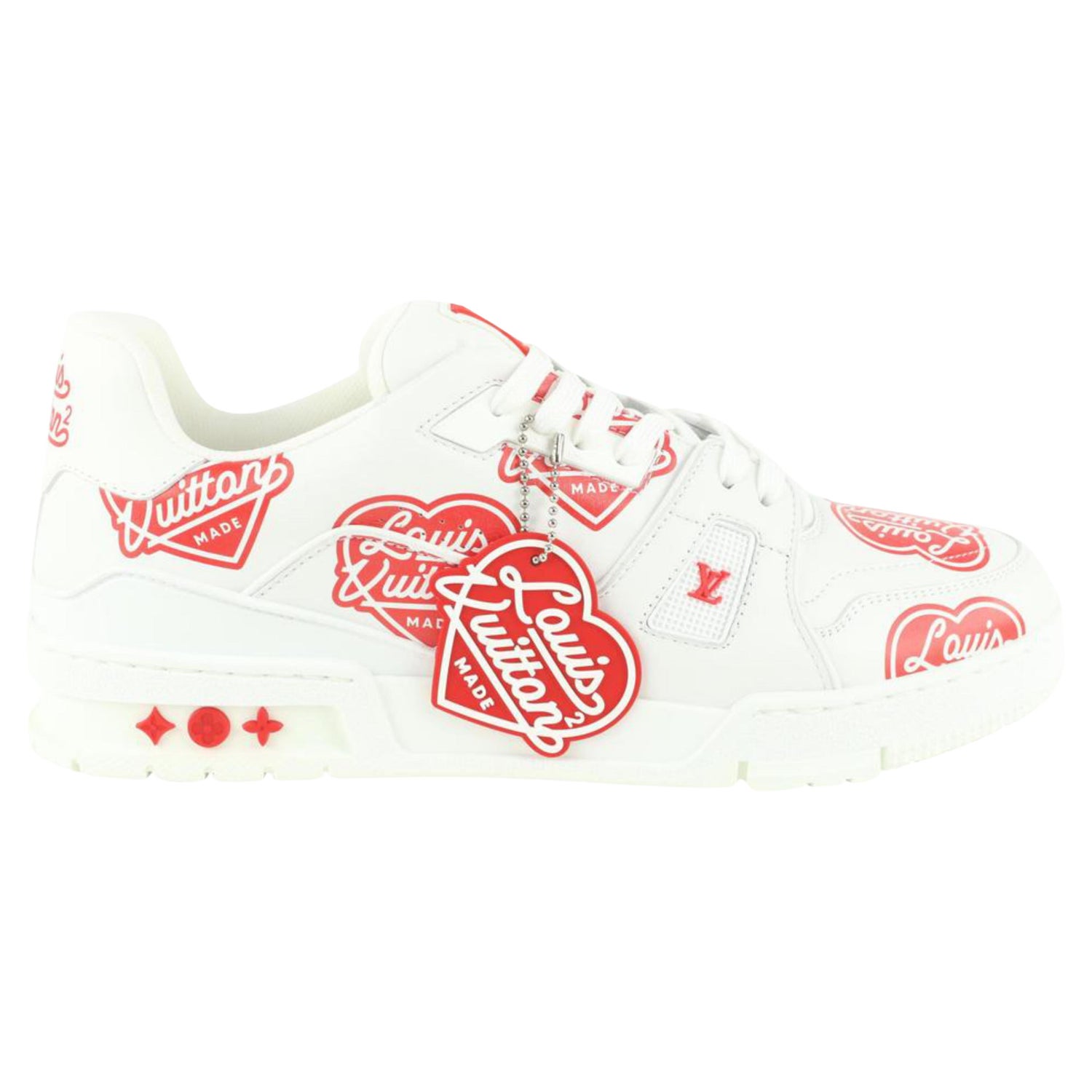 Size+15+-+Louis+Vuitton+LV+Trainer+White+-+1A8AHW for sale online