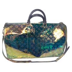 Louis Vuitton Virgil Abloh Prism Keepall Bandouliere at 1stDibs | louis ...