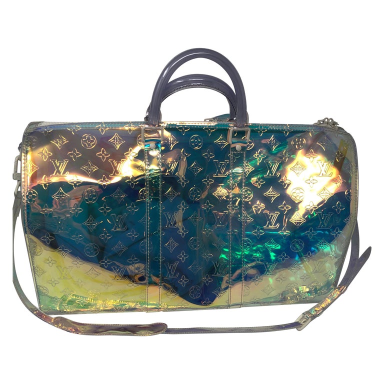 Louis Vuitton Virgil Abloh Prism Keepall Bandouliere For Sale at 1stdibs