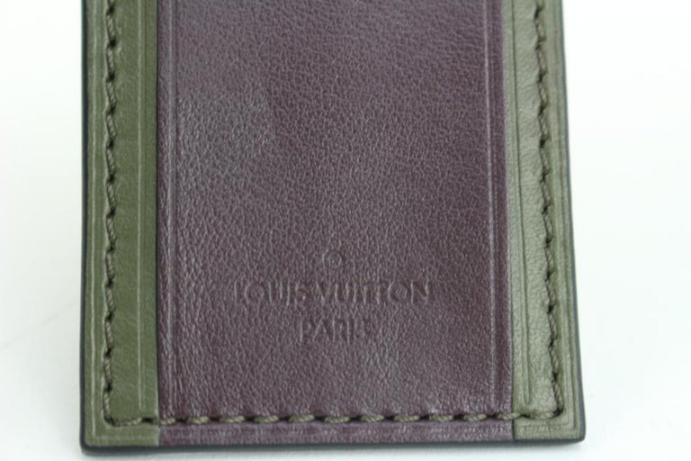 Louis Vuitton Virgil Abloh Purple Green Patchwork Bandouliere Shoulder Strap  For Sale at 1stDibs