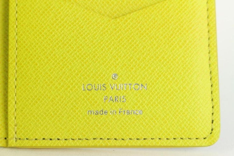 Louis Vuitton Virgil Abloh Damier Graphite Pocket Organizer Card Holder Case