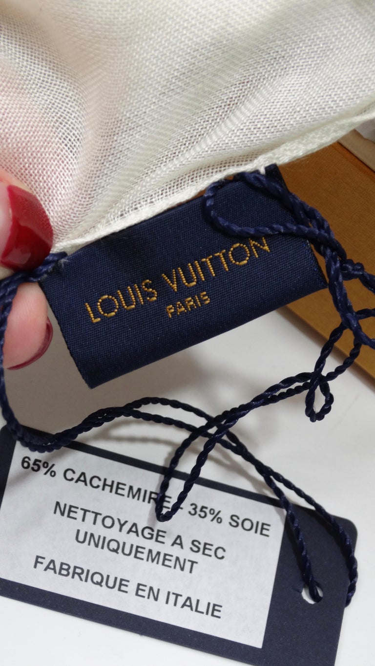 Louis Vuitton Oz Figures Scarf Virgil Abloh Limited Edition