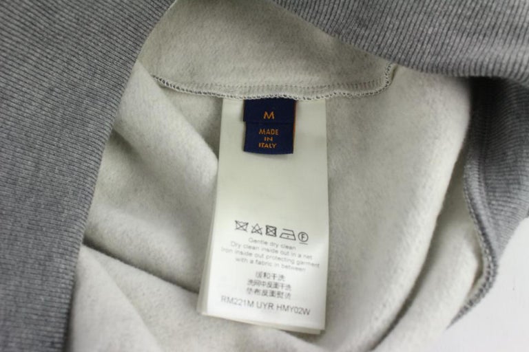 Sweatshirt Louis Vuitton x Nigo Grey size XL International in Cotton -  32569642